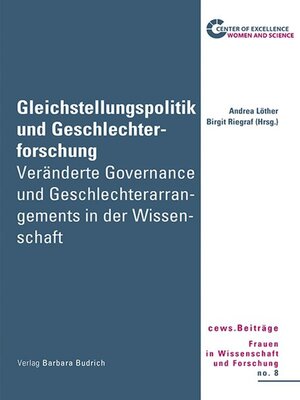 cover image of Gleichstellungspolitik und Geschlechterforschung